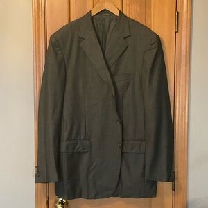 Ermenegildo Zegna Charcoal Gray Blazer